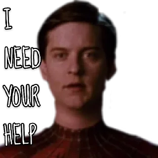 Telegram sticker 🥺 Bully Maguire