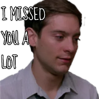 Telegram sticker 😌 Bully Maguire