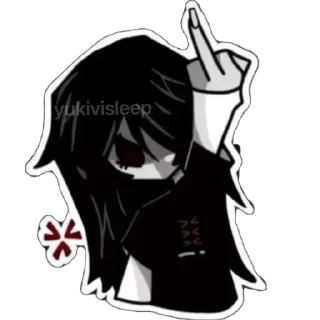 Телеграм стикер 💀 soulless / @yukivisleep ♡