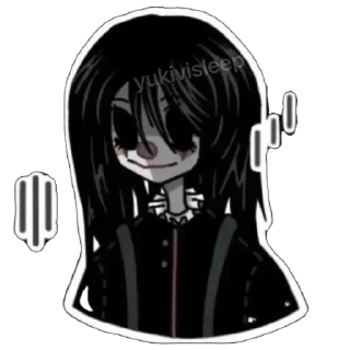 Телеграм стикер 💀 soulless / @yukivisleep ♡