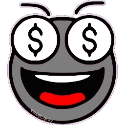 Sticker 💲 Синячок @emoji_gray
