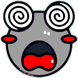 Sticker 😵 Синячок @emoji_gray