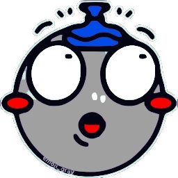 Sticker 😳 Синячок @emoji_gray