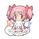 Sticker 😊 Puella Magi Madoka Magica @Nekosticker