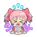 Telegram sticker 😣 Puella Magi Madoka Magica @Nekosticker