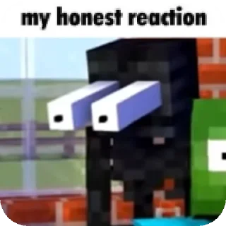 Video sticker 📦 Monster school meme @HarryError582