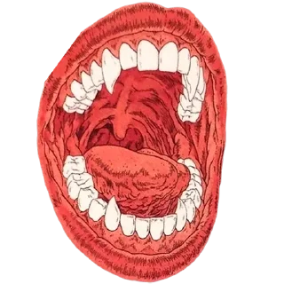 Telegram sticker 🦷 👉🏻 @truecatharsis: Takato Yamamoto