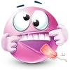 Sticker 🤪 🦩 Pink Tornado @Emoji_Club