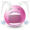 Sticker 😭 🦩 Pink Tornado @Emoji_Club