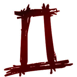 Sticker 🩸 Hellfont @InkByBelariana