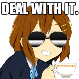 Telegram sticker 😎 𝘼𝙣𝙞𝙢𝙚 𝙍𝙚𝙖𝙘𝙩𝙞𝙤𝙣𝙨2//@animexweeb
