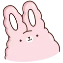 Sticker 🐰 Супчик розовый @TgSticker