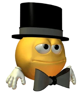 Telegram sticker 🎩 Ржуман от @R_oo_M — @stckrRobot
