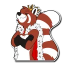 Telegram sticker 👑 Sy Panda