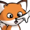 Video sticker 🥰 fox ➜ @emoji1