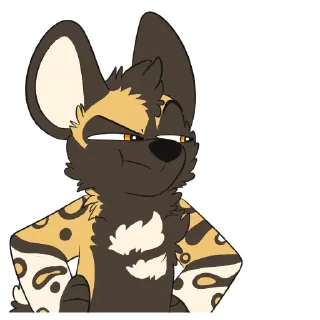 Video sticker 👩‍⚖️ African Wild Dogs by Pulexart.com