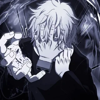 Telegram sticker 💉 Tomura – Sherleywq ☆ :: @fStikBot