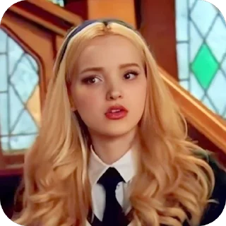 Телеграм стикер 🫥 Rubias: Angely