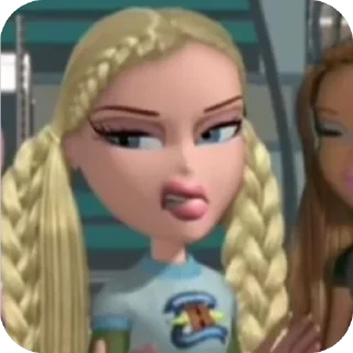 Video sticker 🫥 Rubias: Angely