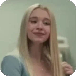 Телеграм стикер 🫥 Rubias: Angely
