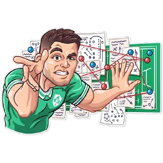 Telegram stiker 💁‍♂️ Rugby World Cup 2023