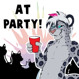 Telegram sticker 🥳 snow animated