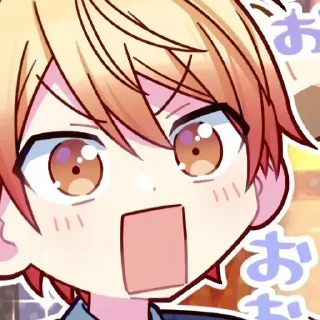 Video sticker 😱 tsukasa tenma @fiveforstickers