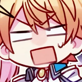 Telegram sticker 😡 tsukasa tenma @fiveforstickers