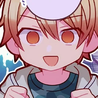 Telegram sticker 😃 tsukasa tenma @fiveforstickers