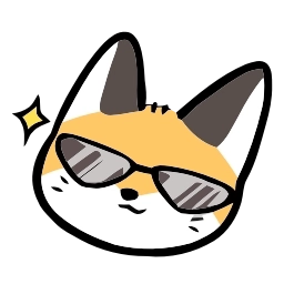 Sticker 🦊 (@ShoutoEmoji) Cute Fox