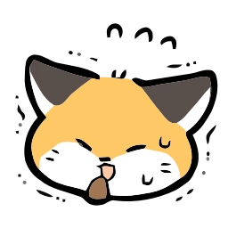 Sticker 🦊 (@ShoutoEmoji) Cute Fox