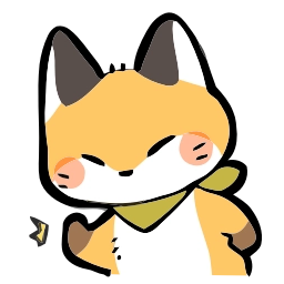 Sticker 🦊 (@ShoutoEmoji) Cute Fox