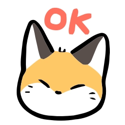 Sticker 🦊 (@ShoutoEmoji) Cute Fox