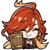 Sticker 🍺 ☆ Genshin chibi 2 → @teaxlluw