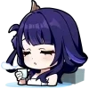 Sticker 🍵 ☆ Genshin chibi 2 → @teaxlluw