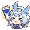 Video sticker 🧋 ☆ Genshin chibi ...