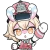Sticker 👋 ☆ Genshin chibi 2 → @teaxlluw