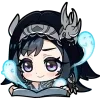 Sticker 📙 ☆ Genshin chibi 2 → @teaxlluw