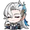 Sticker 😌 ☆ Genshin chibi 2 → @teaxlluw