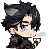 Sticker 😯 ☆ Genshin chibi 2 → @teaxlluw
