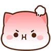 Video sticker 😡 Peach Cat @fix_x_fox
