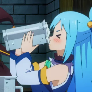 Video sticker 🍺 @fix_x_fox KonoSuba S3 OVA