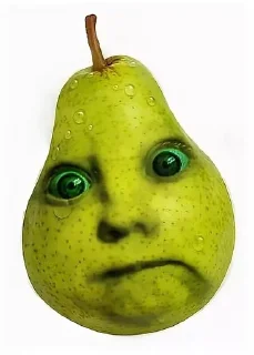 Телеграм стикер 👶 груши