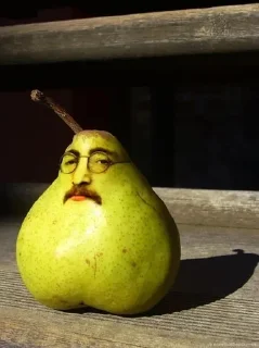 Телеграм стикер 🤓 груши