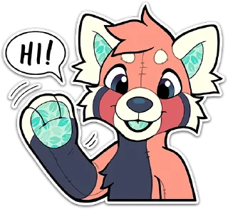 Video sticker 👋 Plush Club