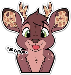 Telegram sticker 👃 Plush Club