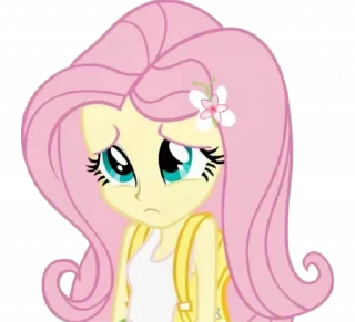 Video sticker 🥹 ♡ fluttershy | ➩ tg: @wexsavi ! 🪷