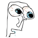 Телеграм стикер 👀 Memes, memes everywhere