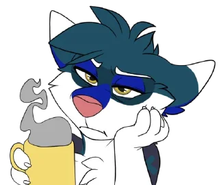 Video sticker ☕️ Iris