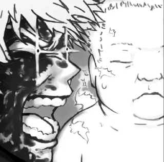 Video sticker 🤩 Шигараки зен🧑‍🦳❕ @MoiStikiBot